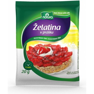 Natura želatina kuchyňská čirá v prášku 20 g – Zbozi.Blesk.cz