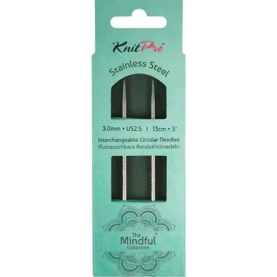 KnitPro Mindful výměnné jehlice 3 mm 13Cm – Zboží Dáma