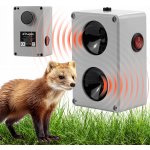 LAPKA Vodotěsný, ultrazvukový plašič na kuny, myši a potkany DRAGON ULTRASONIC C200 - napájení přes 6V adaptér v balení – Zbozi.Blesk.cz