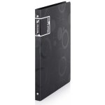 Karton P+P Black & White 4 kroužkový pořadač PP 2 cm černý – Zboží Živě