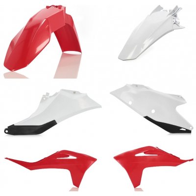 Acerbis plastový kit GASGAS EX300/EXF250/350/450/MC125/MCF250/450 21 - červená/bílá červená/bílá – Sleviste.cz