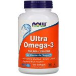 Now Foods Ultra Omega-3 Rybí olej 500 EPA + 250 DHA x 180 softgel kapslí – Hledejceny.cz