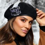 Krumlovanka vlněný baret W-0385/018 černý – Hledejceny.cz