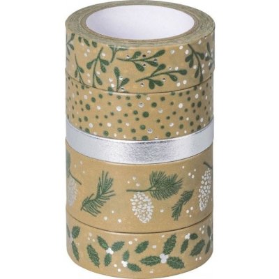 Heyda vánoce zelené 5 ks – HobbyKompas.cz