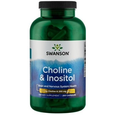 Swanson Cholin & Inositol 250 mg 250 kapslí – Zbozi.Blesk.cz