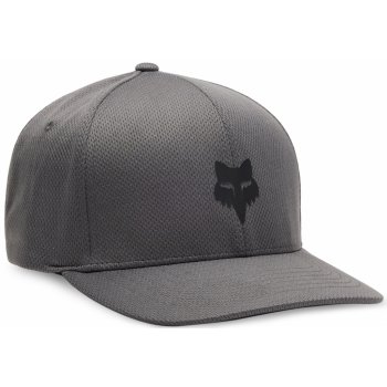Fox Fox Head Tech Flexfit Hat Steel Grey