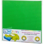 L-W Toys Základová deska 32x32 světle zelená – Zboží Dáma