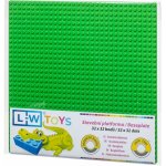 L-W Toys Základová deska 32x32 světle zelená – Zboží Mobilmania