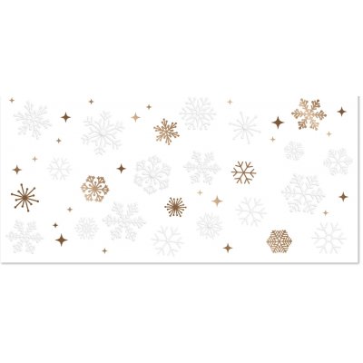 Albi Vánoční obálka na peníze - Bílo zlaté vločky – Zbozi.Blesk.cz