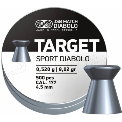 Diabolo JSB Target Sport 4,5 mm 500 ks – Zboží Dáma