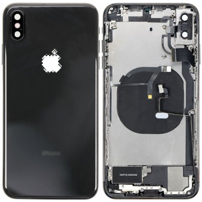 Kryt Apple iPhone XS Max Zadní Housing šedý – Sleviste.cz