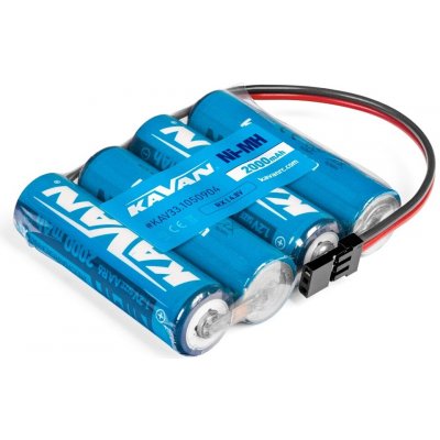 Kavan Přijímačový akumulátor NiMH AA 4,8V 2000mAh