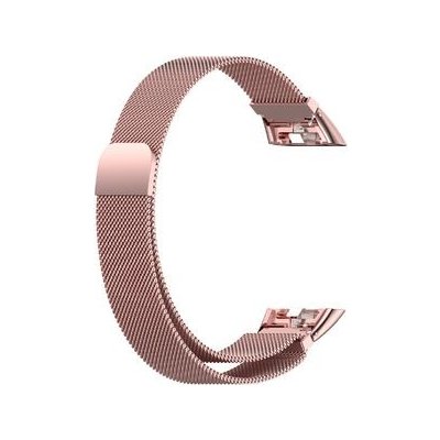 Mobilly řemínek pro Huawei Band 6 a Honor Band 6, kovový, milánský tah, růžový 594 pink DSG-20-00T – Zbozi.Blesk.cz