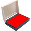 Razítkovací polštářek Shiny Poduška pro dřevěná razítka 65 mm x 45 mm červená