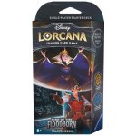 Disney Lorcana TCG Rise of the Floodborn Starter Deck Amber / Sapphire – Zboží Mobilmania