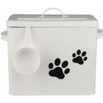 IB LAURSEN Box na granule s lopatkou Paws 9 l kov – Zboží Dáma