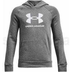 Under Armour UA Rival Fleece BL Hoodie J šedá