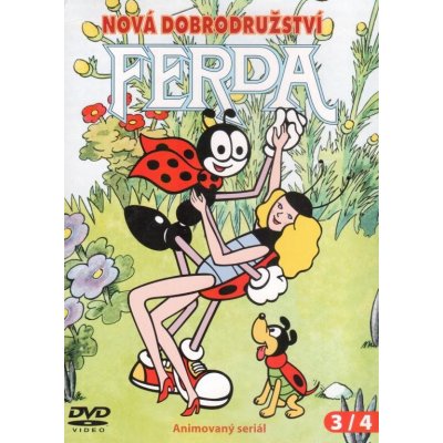 Ferda 3,4 - Nová dobrodružství papírový obal DVD – Hledejceny.cz