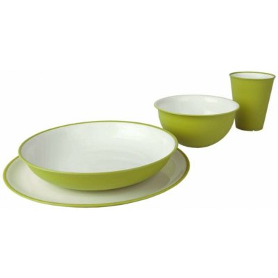 Omada Set plastového nádobí Sanaliving Set 4pcs VerdeMela 8022365344775 – Zboží Mobilmania