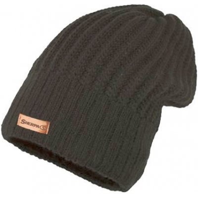 Sherpa beanie Mono Dark grey 8595650100351 – Hledejceny.cz