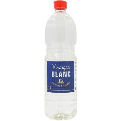 VINAIGRE D’ALCOOL BLANC 8% BOUTEILLE 1 L – Zboží Dáma