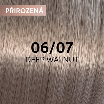 Wella Shinefinity Zero Lift Glaze 06/07 Natural Deep Walnut 60 ml – Zboží Mobilmania