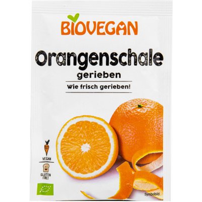 BioVegan Pomerančová kůra strouhaná 9 g – Zboží Mobilmania