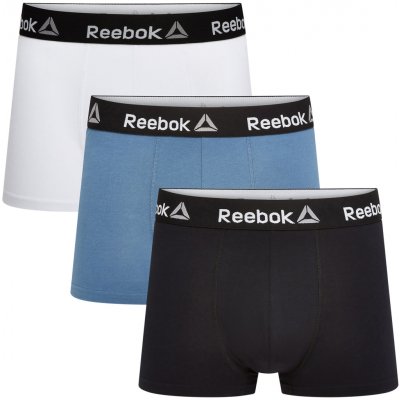 Reebok 3 kusy černá bílá modrá – Zboží Dáma