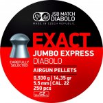 Diabolky JSB Exact Jumbo Express 5,52 mm 250 ks – Zboží Dáma