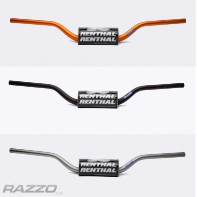 Řídítka Renthal FatBar 609-01 RC High 28.6 mm Černá | Zboží Auto