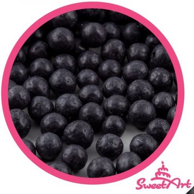 SweetArt cukrové perly černé 7 mm (80 g) /D_BPRL-001.7008 – Zboží Mobilmania