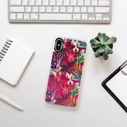 Pouzdro iSaprio iPhone XS Flower Pattern 03