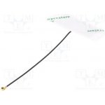MOLEX 206560-0100 Anténa; BEIDOU,GNSS,GPS; 0,9dBi,1dBi,1,37dBi; na plochý kabel