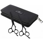Olivia Garden Matt Black nůžek 5,75" a efilačních nůžek 6,35" – Sleviste.cz