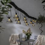 STAR TRADING LED světelný řetěz Circus Shade s 12 stínidly šedá 476-92 – Hledejceny.cz