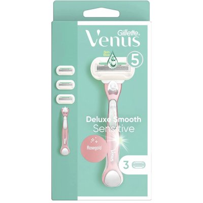 Gillette Venus Sensitive Rose Gold + 3 ks hlavic