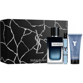 Yves Saint Laurent Y EDP 100 ml + EDP 10 ml + balzám po holení 50 ml dárková sada