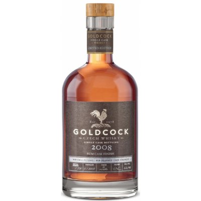 Gold Cock 2008 Rum Cask Finish 62,7% 0,7 l (karton) – Hledejceny.cz