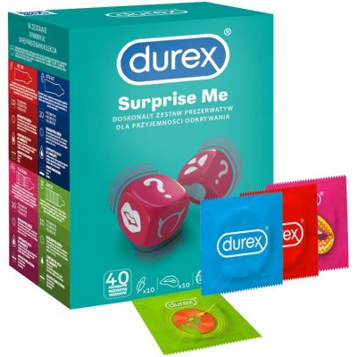 Durex Surprise sada kondomů 40 ks