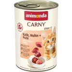 Carny Kitten Telecí kuřecí a krůtí 12 x 400 g – Hledejceny.cz