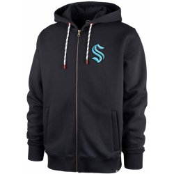 47 Brand Seattle Kraken Back Check MORRIS Full Zip Hood