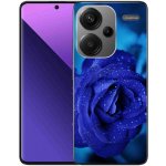 mmCase Gelové Xiaomi Redmi Note 13 Pro+ 5G - modrá růže – Zboží Živě