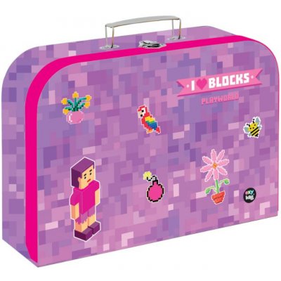 KARTON P+P Kufřík lamino 34 cm Playworld Girl 6-08326 – Hledejceny.cz