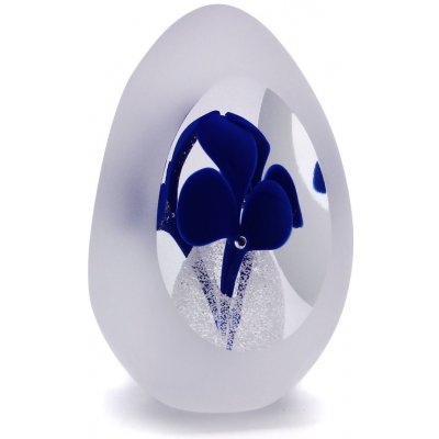 Artcristal Bohemia Broušené těžítko trojbrus - dekor 04 Barva: Modrá, Výška: 7 cm – Hledejceny.cz