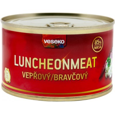 VESEKO Vepřový luncheonmeat 400 g – Zboží Dáma