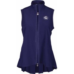 Dámská vesta Girls Golf Ruffle Bodywarmer modrá