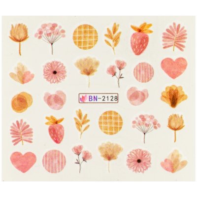 BIO nails Vodolepka BN 2128 květy – Hledejceny.cz