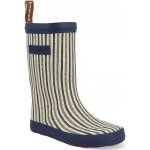 Bisgaard Rubber boot sailor stribes modré – Zboží Dáma