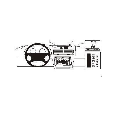 Brodit ProClip montážní konzole ostatní pro Volkswagen Passat 97-05, 213403 – Hledejceny.cz