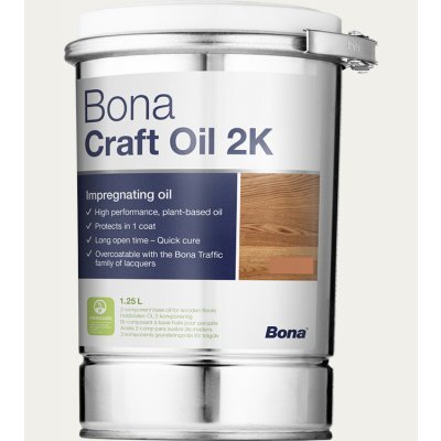 Bona Craft Oil 2K 1,25 l Přírodní – Zboží Mobilmania